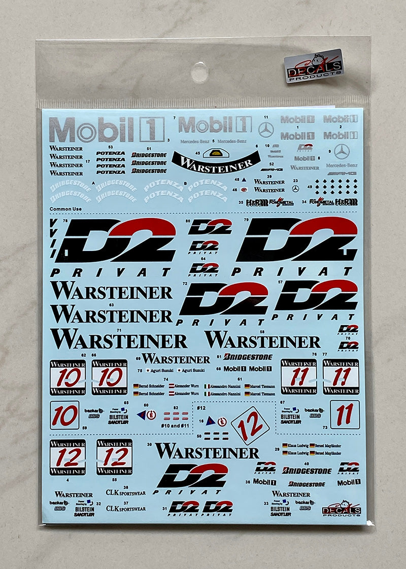 Mercedes-Benz CLK-GTR FIA GT Championship 1997 für Tamiya 1/24