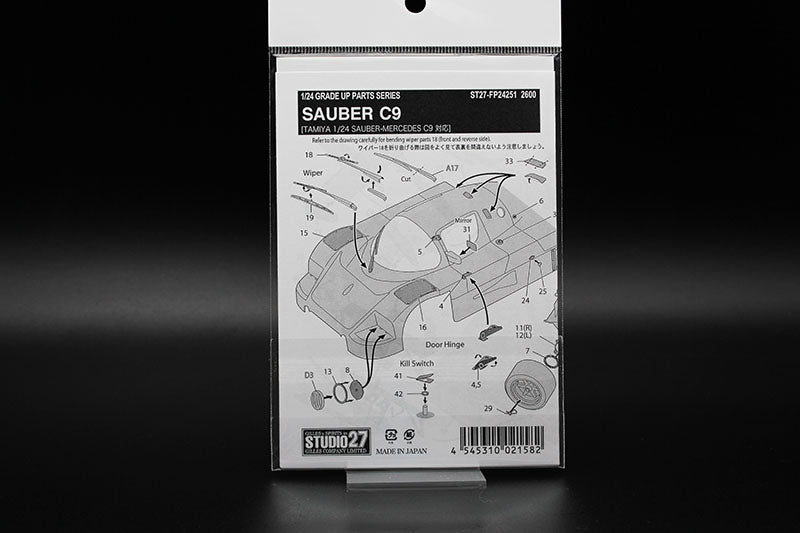 Sauber C9 Detail set 1:24