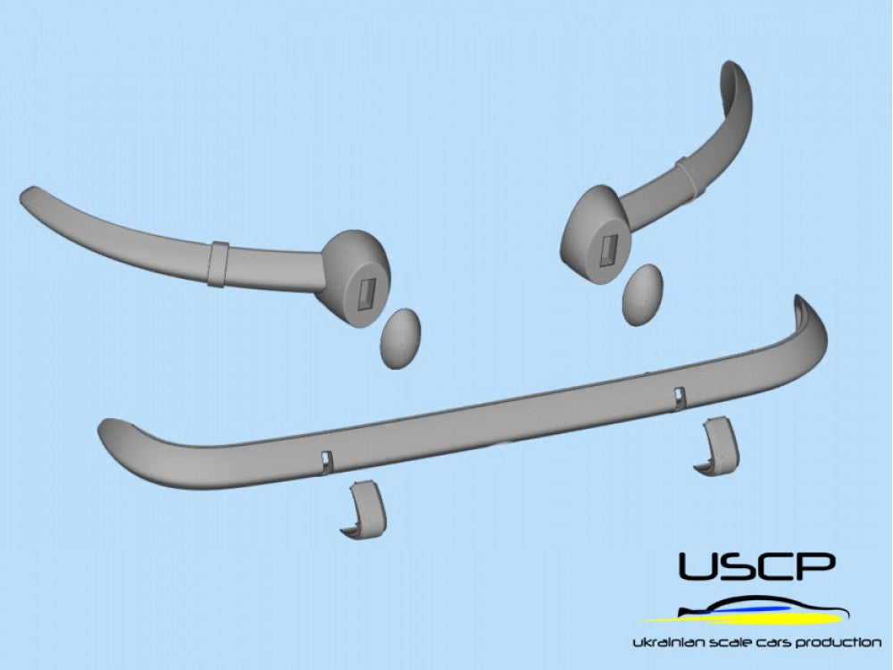 Alpine A110 Bumpers set für Tamiya