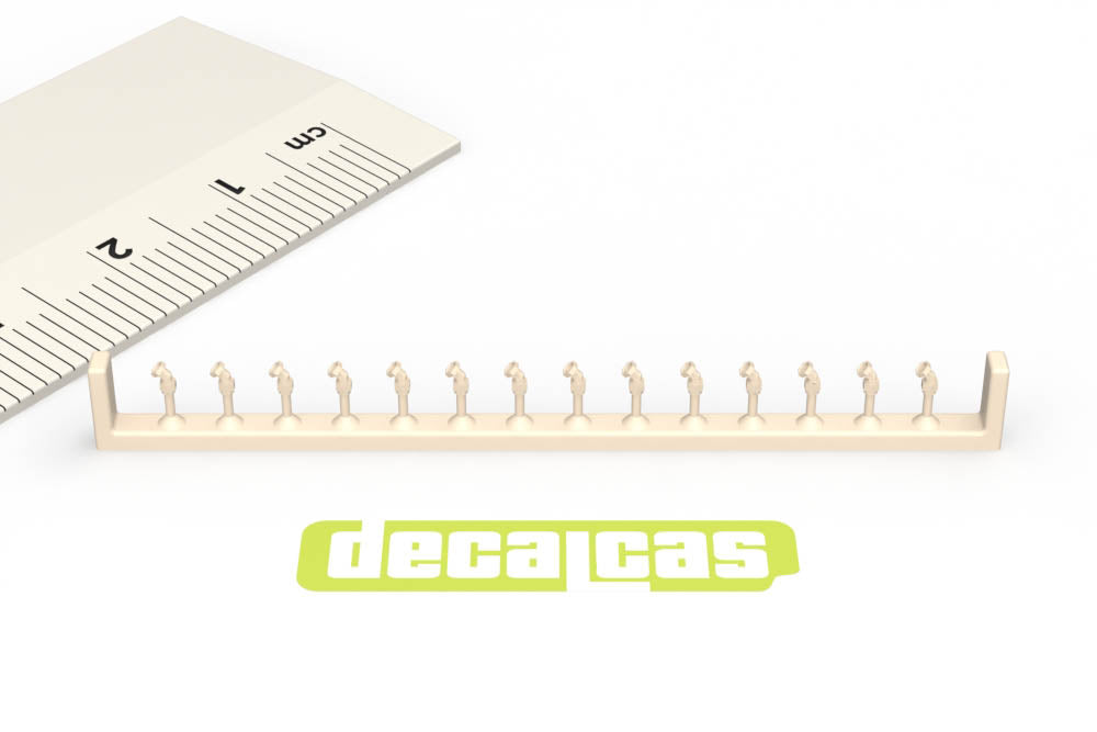 Hose joints for 1/24 scale models: 0.8mm Hose joints set 3