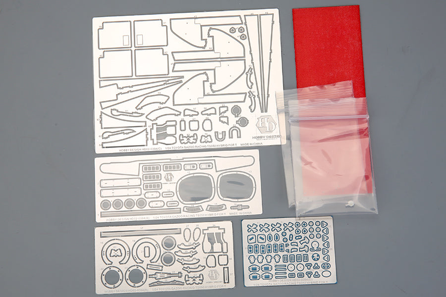 Toyota Gazoo Racing TS050 Hybrid Detail-UP Set For Tamiya