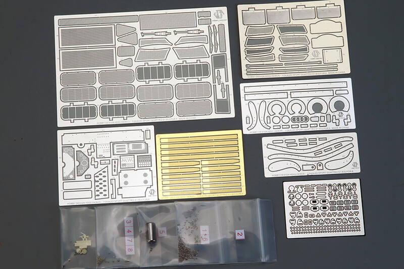 1/24 Audi Sport Quattro S1 E2 Detail up Set für Beemax