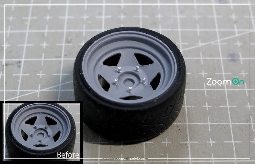 Wheel nuts 1/24 x20