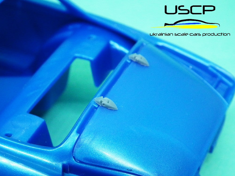 Alpine A110 Rear Bonnet Hinges für Tamiya