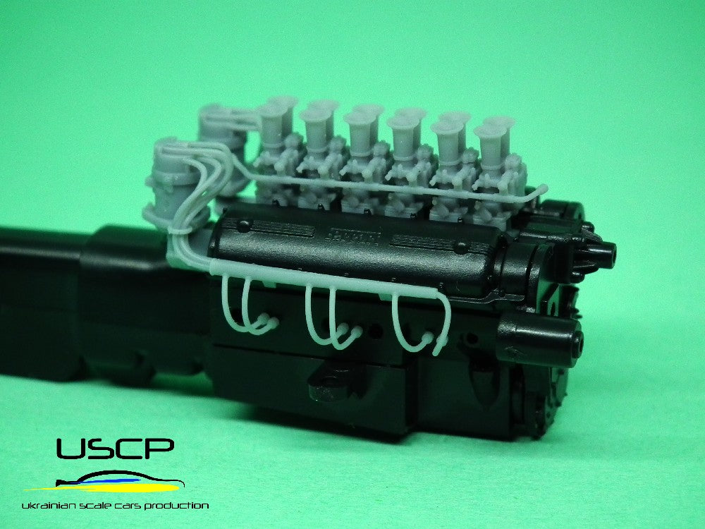 Ferrari 250-series engine detail-up 1:24