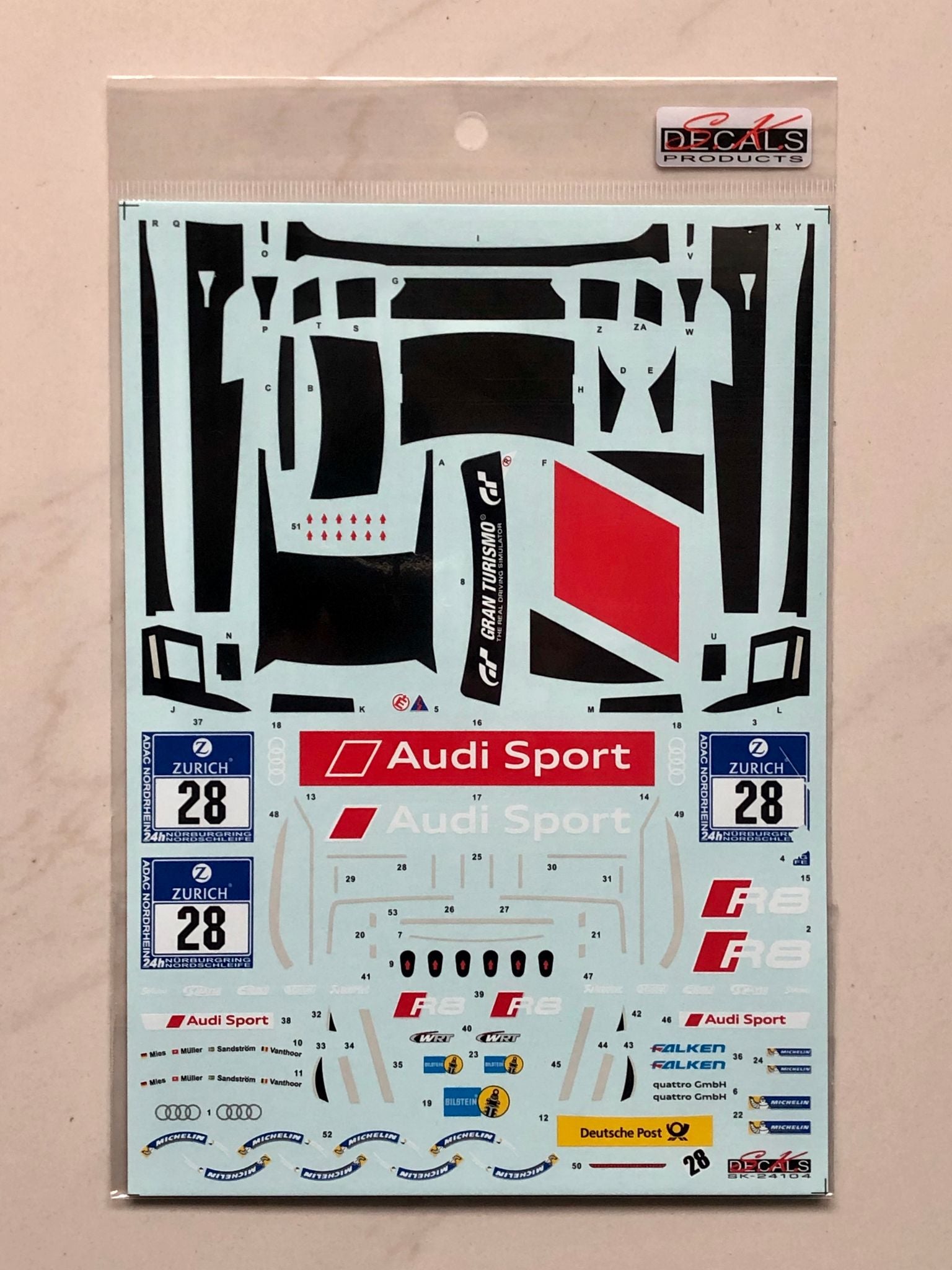 Audi R8 LMS GT3 Nurburgring 24H 15 Team Audi Sport Team WRT