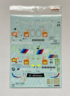 BMW M4 GT3 FIA World Endurance Championship 6 Hours of Imola Decal 1/24