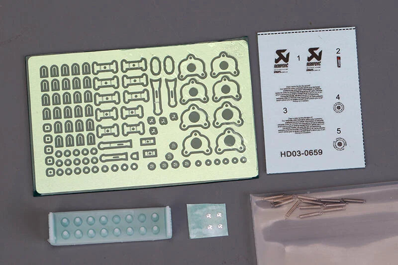 1:12 Ducati Superleggera V4 Exhaust Pipe für Tamiya