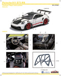 Porsche 911 GT3 RS Carbon Decal für Tamiya 1:24