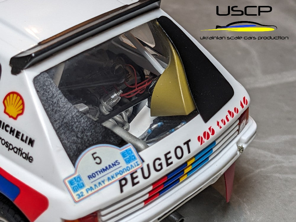 Peugeot 205t16 rear Air scoops