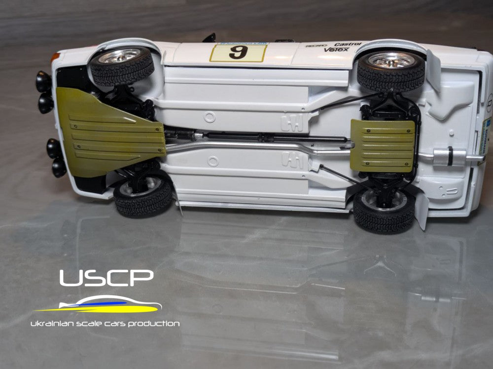 Skid plates für Audi Coupe Quattro Rally (Tamiya/Italeri)
