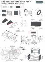 McLaren MP4/8 Detail up Set Tamiya