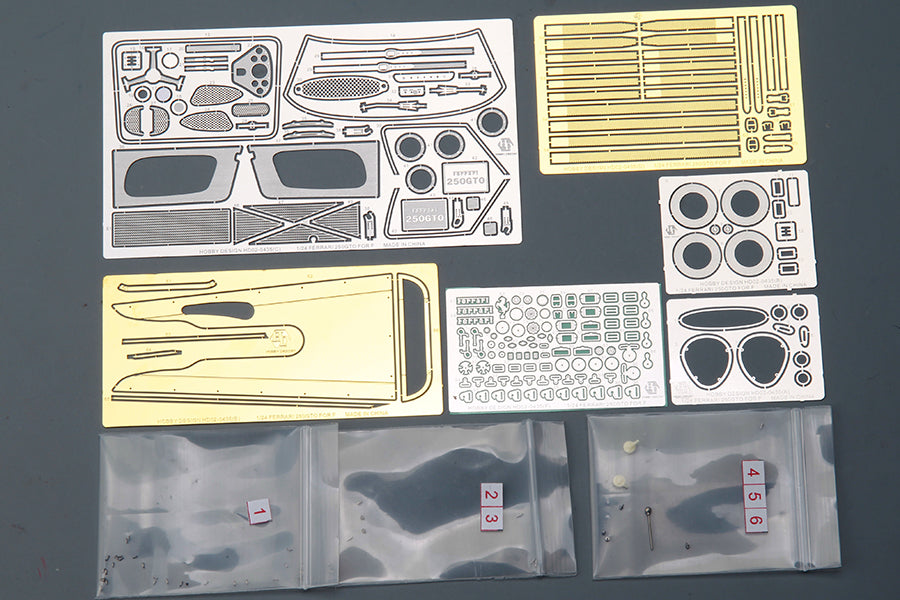 1/24 Ferrari 250 GTO Detail-up Set für Fujimi 123370