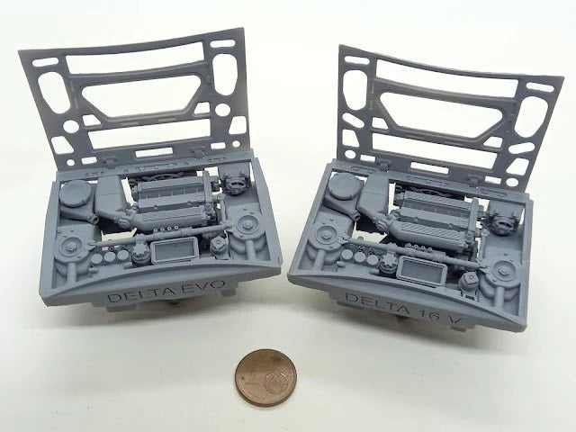 Transkit Motor für Lancia Delta Hasegawa 1:24