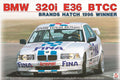 BMW 320I E36 BTCC BRANDS HATCH 1996 WINNER 1/24