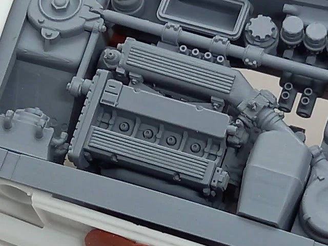 Transkit Motor für Lancia Delta Hasegawa 1:24