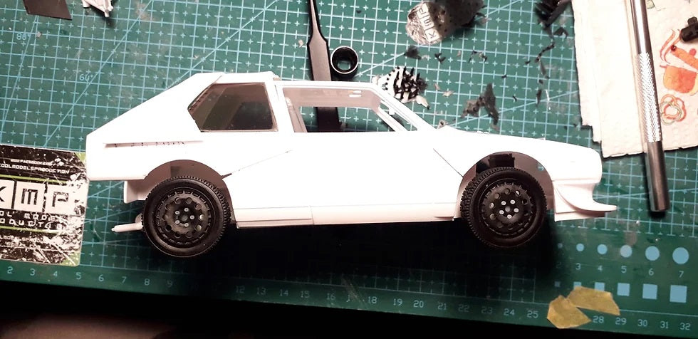 Lancia Delta S4 Gravel Set