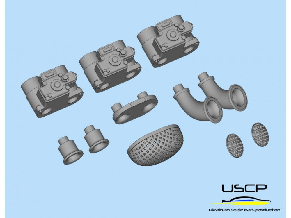 Weber Doppelvergaser Set 1:24
