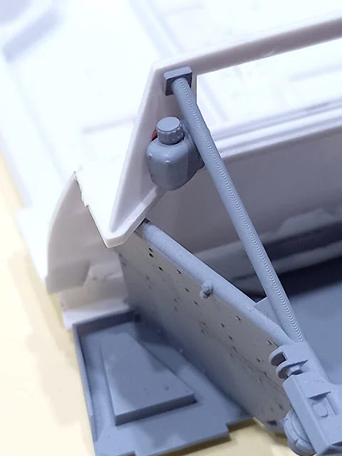 Engine Transkit für Lancia RALLY 037 EVO 2 HASEGAWA 3D Print 1:24