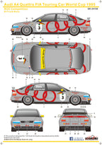 udi A4 Quattro FIA Touring Car World Cup 1995 ROC Competition für NUNU Audfi A4 1/24