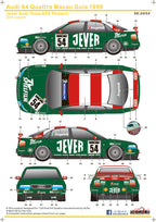 Audi A4 Quattro Super Tourenwagen Cup 1999 Jever Audi-Team AZK Phoenix für NUNU Audi A4 1/24