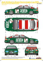Audi A4 Quattro Super Tourenwagen Cup 1999 Jever Audi-Team AZK Phoenix für NUNU Audi A4 1/24
