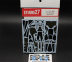 McLaren MP4/5B Carbon decal 1:20