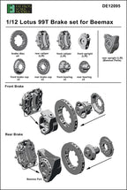 Lotus 99T Brake Set für Beemax 1:12