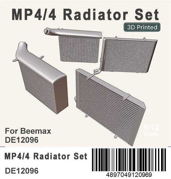 Radiator set für Beemax McLaren MP4/4 1/12