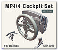 Cockpit set für Beemax McLaren MP4/4 1/12