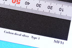 Carbon Decal silver Type 1