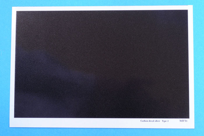 Carbon Decal silver Type2
