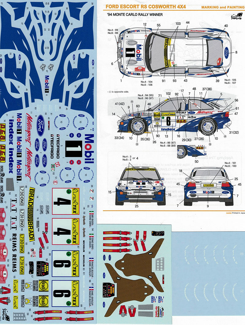 Ford Escort RS Cosworth Monte ´94 Winner 1:24