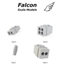 1:12 Electrical Wiring Connectors, Wires & Shrink Tube - 50pcs