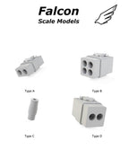 1:12 Electrical Wiring Connectors, Wires & Shrink Tube - 50pcs