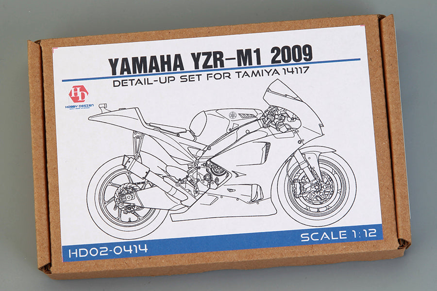 1/12 Yamaha YZR-M1 2009 Detail-up Set für Tamiya 14117