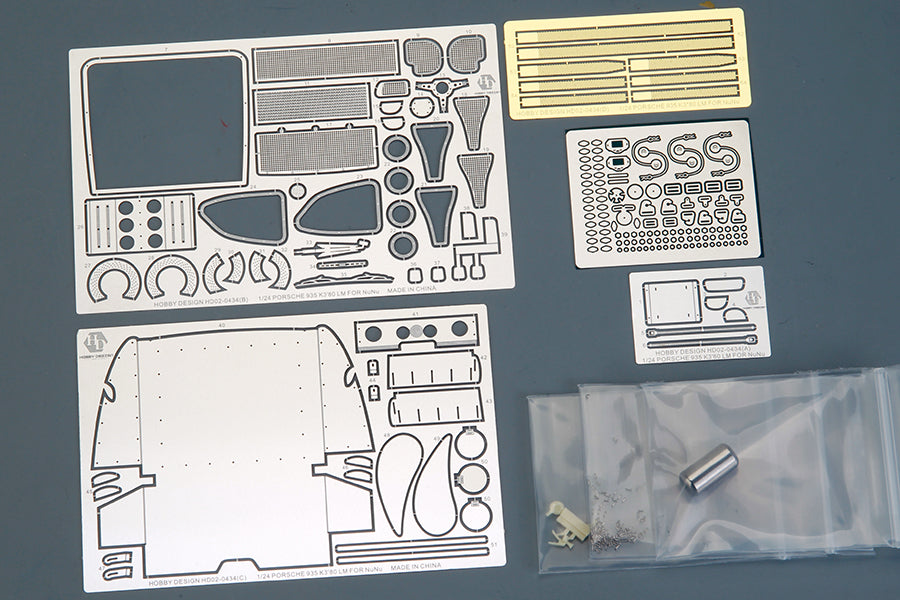 1/24 Porsche 935 K3 Detail up Set für NUNU