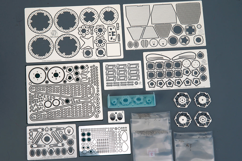1:12 Ducati Superleggera V4 Detail Set