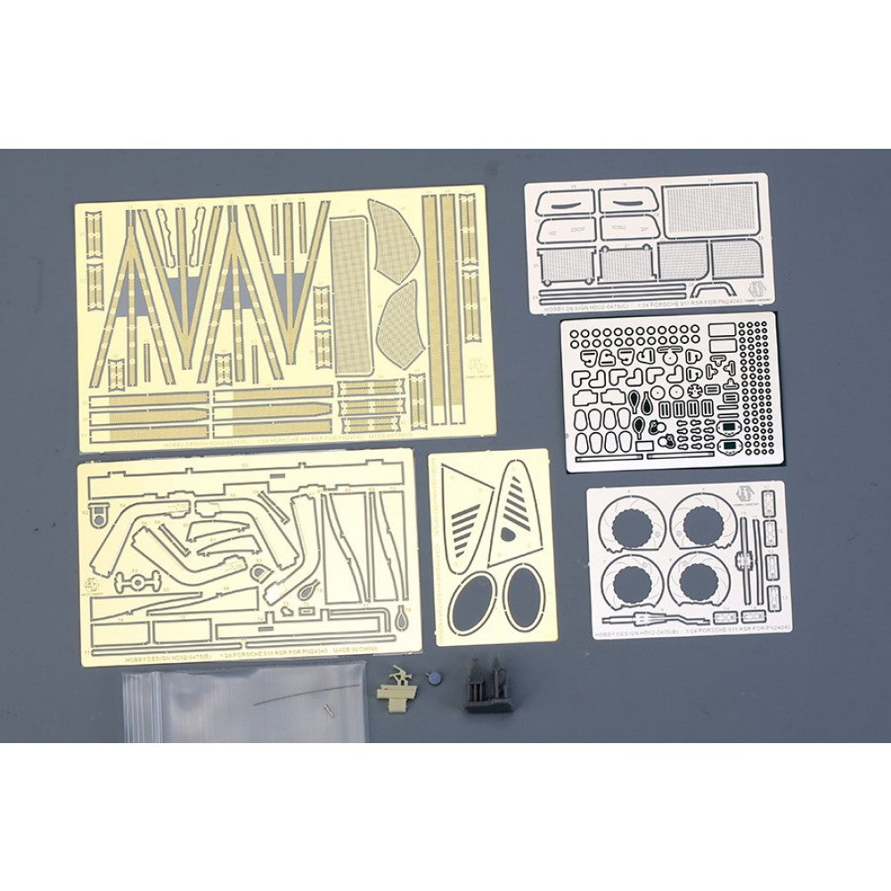 Porsche 911 RSR Le Mans 2018 Detail Set für NUNU 1/24
