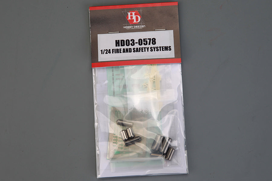 1/24 Fire And Safety Systems Metal parts+PE+Decals+Resin