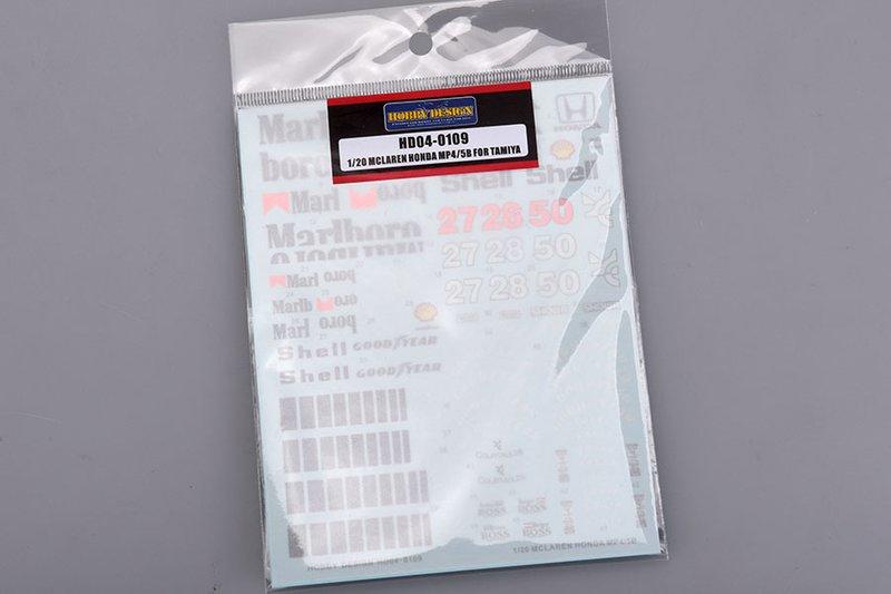 McLaren MP4/5B Full Decal incl. PE