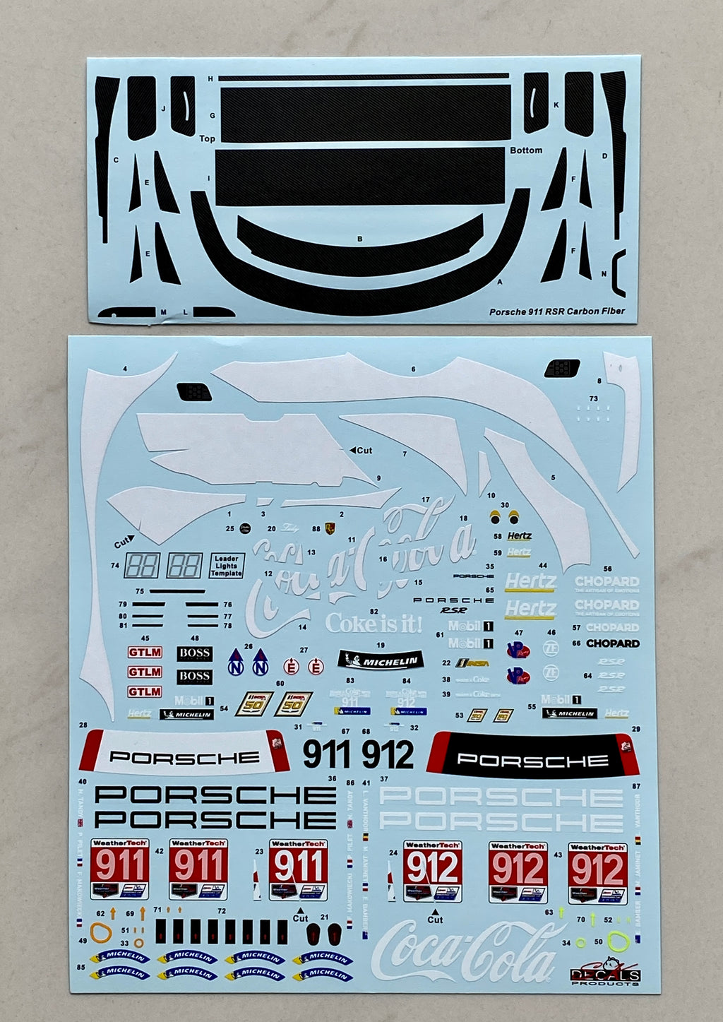 Porsche 911 RSR IMSA WeatherTech SportsCar Championship für NUNU 1/24