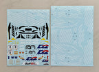 Mercedes AMG GT3 Evo Intercontinental GT Challenge Gulf 12H für Tamiya 1/24
