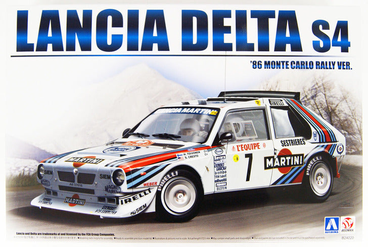 Lancia Delta S4 ´86 Monte Carlo 1:24 Martini