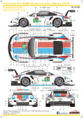 Porsche 911 RSR 24 Hours of Le Mans 2019 für NUNU 1/24