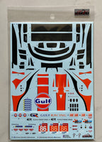 Porsche 911 RSR Gulf Racing für NUNU 1/24