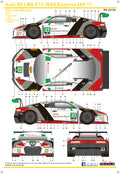 Audi R8 LMS GT3 IMSA Daytona 24H 17 #23 Alex Job Racing Decal