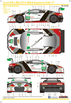 Audi R8 LMS GT3 IMSA Daytona 24H 17 #23 Alex Job Racing Decal