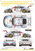 Porsche 911 RSR IMSA WeatherTech SportsCar Championship für NUNU 1/24