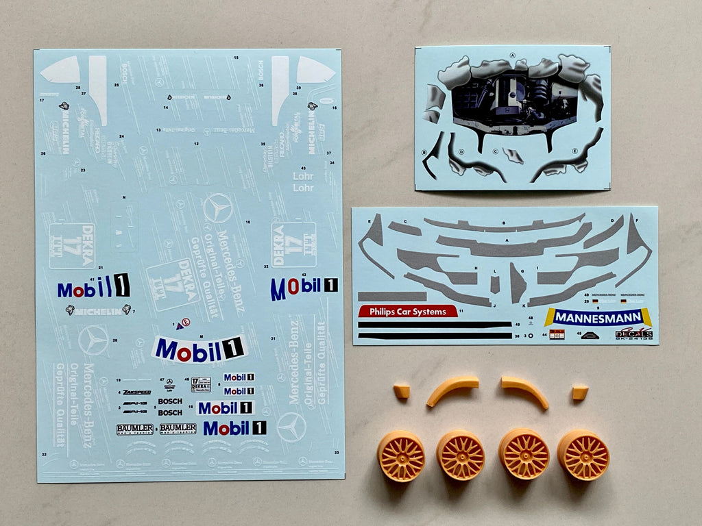 AMG Mercedes C-Class DTM 1995 Zakspeed Transkit für Tamiya